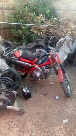 1974 Honda 90 trail bike