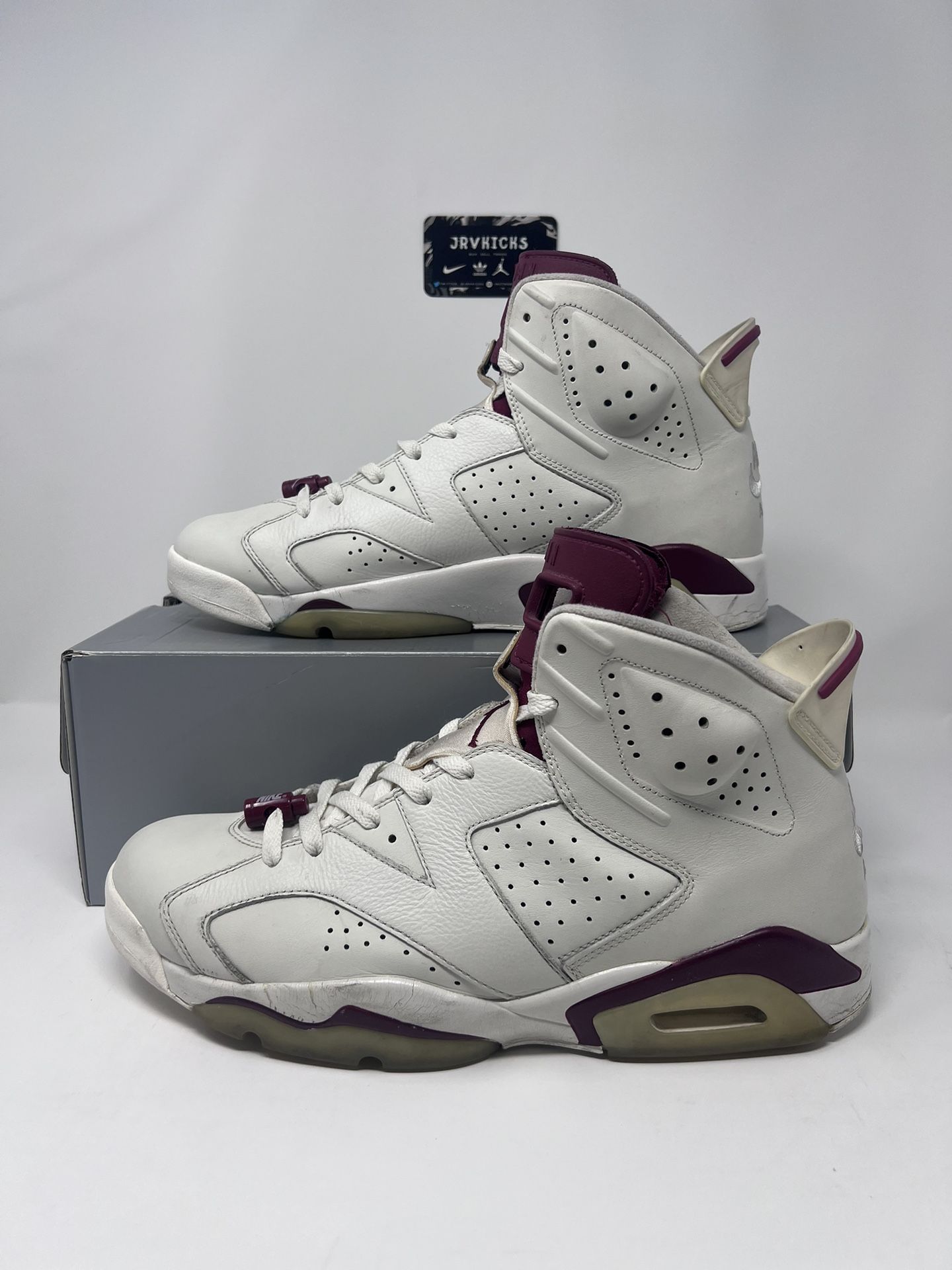 Air Jordan 6 VI Retro Maroon 2015 White Sneakers 384664 116 Size 12,All Products : American Fashion Style Bags On Sale