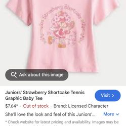 Strawberry Shortcake Tee $10 