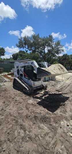 Excavación, Bobcat, Demolición, Dump, Cut Concrete
