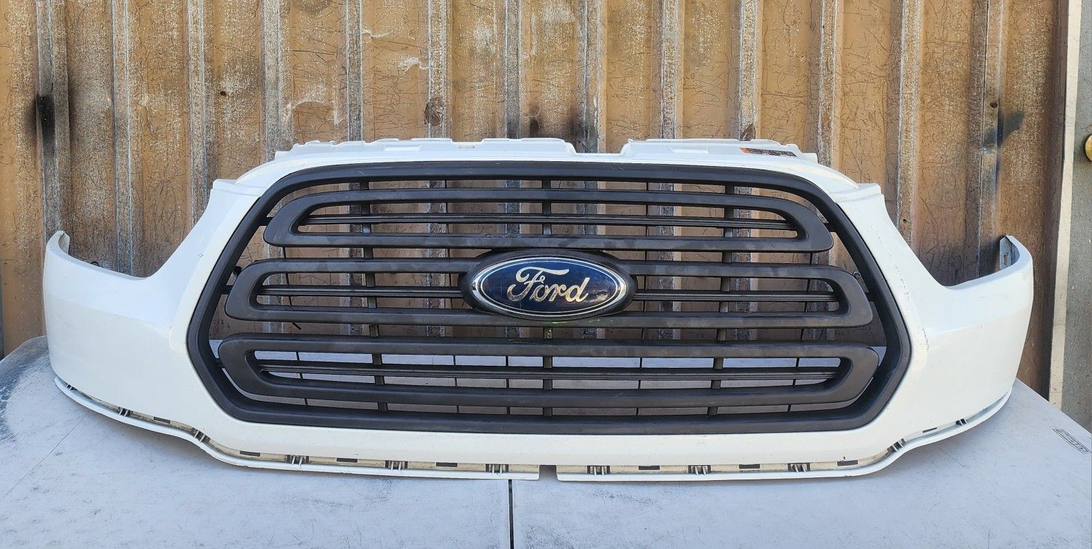 Front Lower Bumper Cover For 2015-2019 Ford Transit-150/250/350 – Primed, ABS Plastic, CK4Z17757AA Replacement