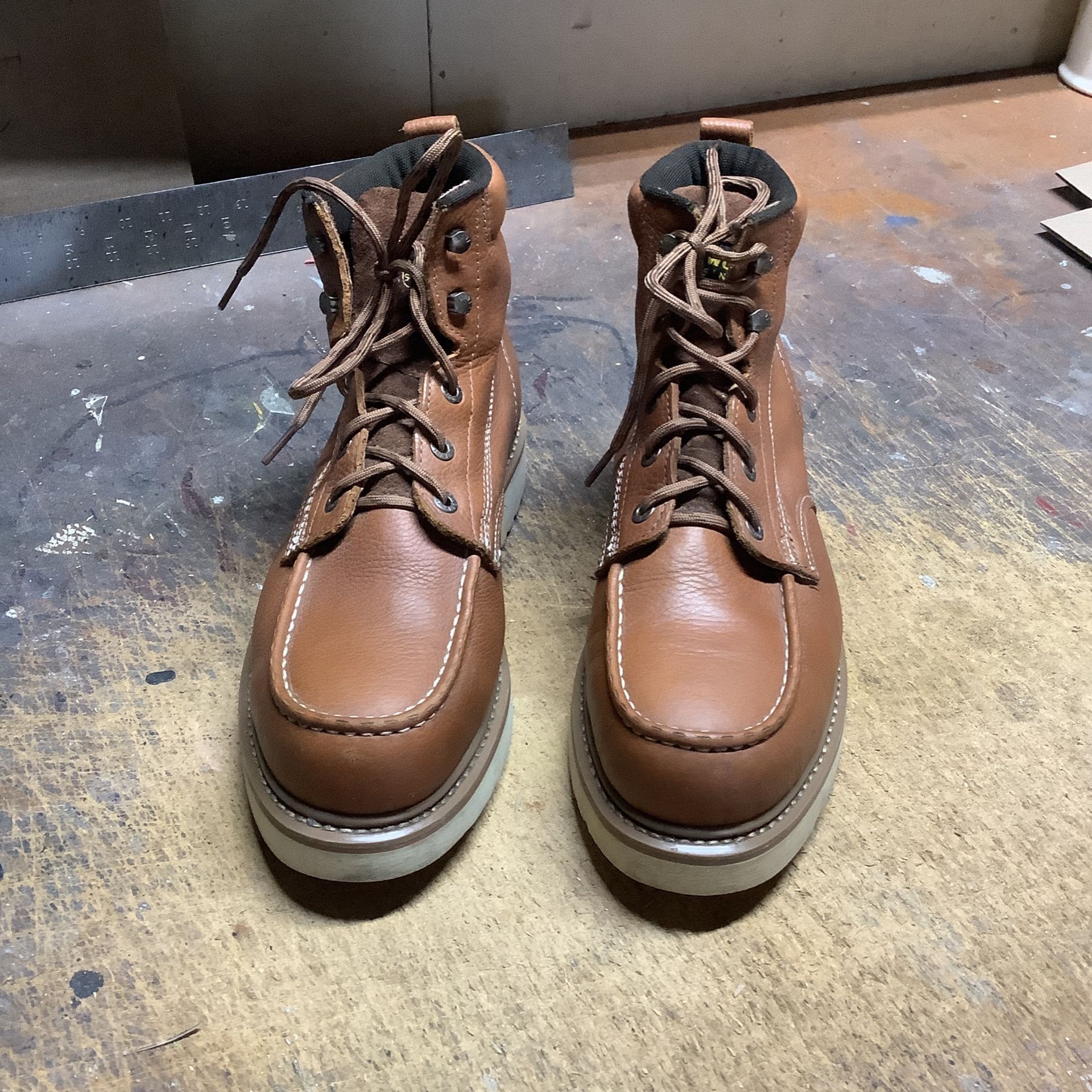 Wolverine Steel Toe Work Boots Size 10 1/2