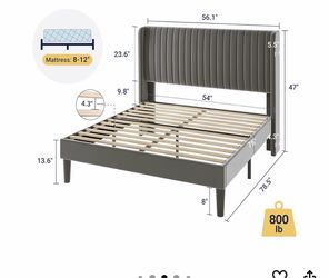 Bed full-size-W Matress