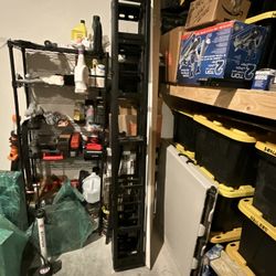 PURPLE UPHOLSTER BED FRAME.  KING SIZE