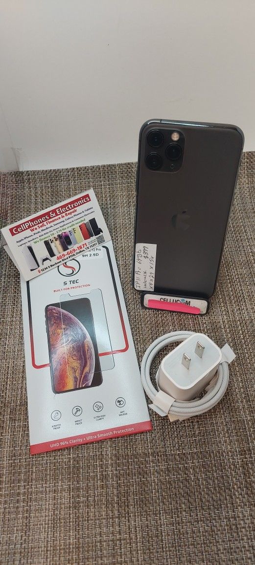 Iphone 11 Pro 64gb Excellent Condition Factory Unlocked With Free SP On Special Cash Deal $249