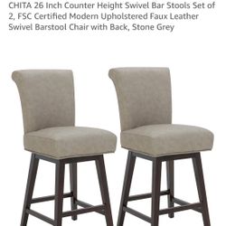 26” Counter Height Barstool