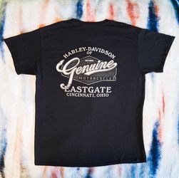 Harley Davidson Dealer Tee Eastgate Cincinnati OH Classic Motorcycle Biker M