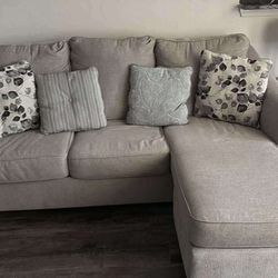 Gray Couch sectional 