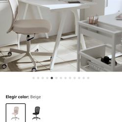 Flintan Office Chair Beige