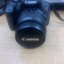 Canon E05 Rebel T4i  Camera With 18-55mm Lens (Black)