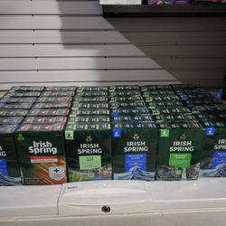 8 Pack Irish Spring Bar Soap $3.75