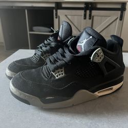 Air Jordan 4 Retro SE Black Canvas men’s
