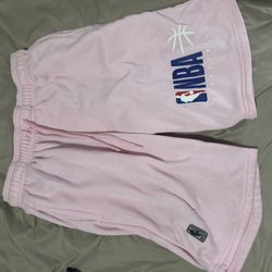 pink nba shorts 