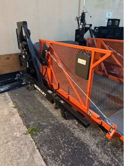 Rampa para elevar mercancia