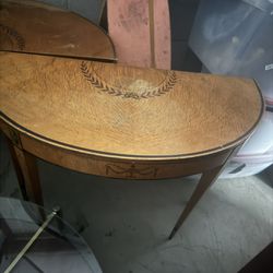 Antique Side Tables x2