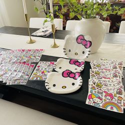 HELLO kitty Birthday Party Decor New 