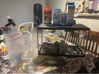 🐠 Complete 10-Gallon Aquarium Starter Set – $60 OBO 🐠