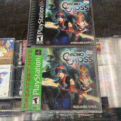 Chrono Cross Ps1 $25-$60 Each Gamehogs 11am-7pm