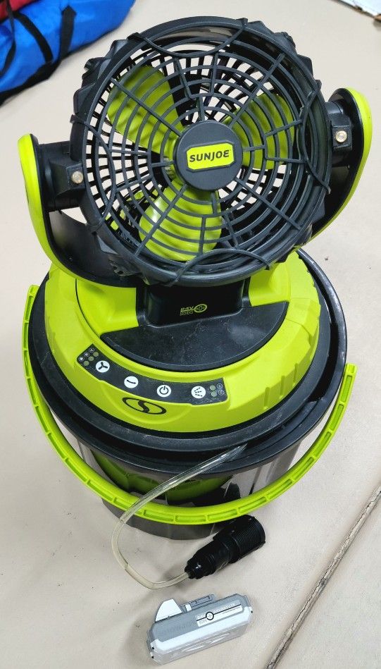 Sunjoe 24v Cordless Misting System