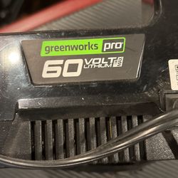 Green works Pro Charger 60 Voltage
