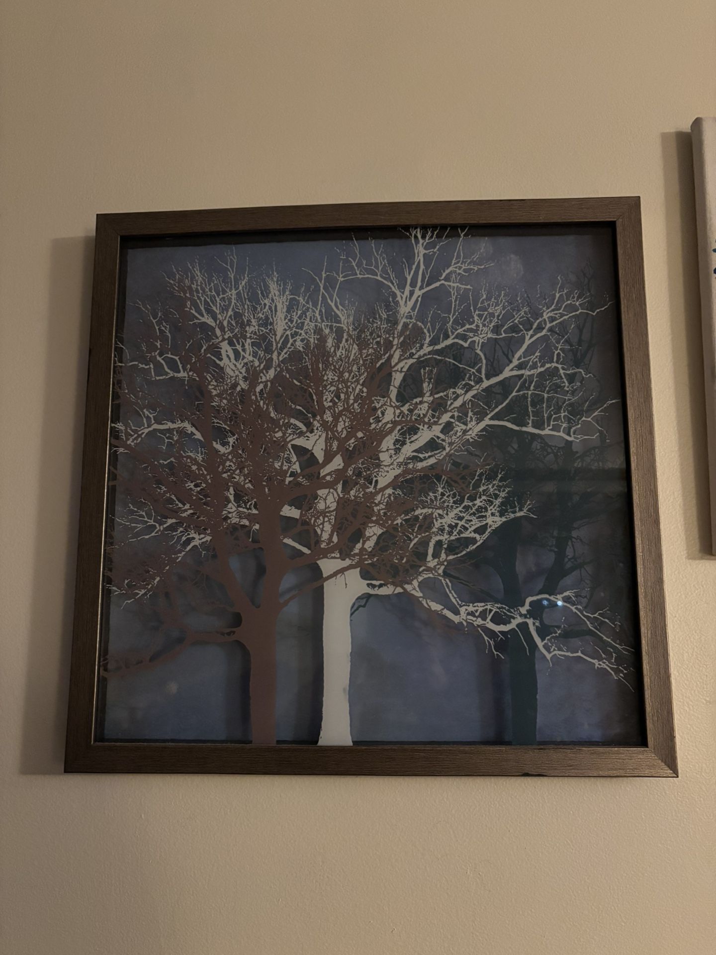 Tree Overlay Wall Hanging