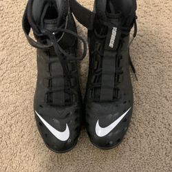 Nike Force Savage Shark 2 Black/White Men's Football Cleat