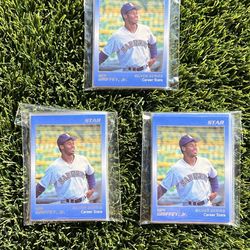 Lot Of 3 Ken Griffey Jr 1988 Star Company Silver Series Factory Set /2000 Mariners  In Numerical Order
