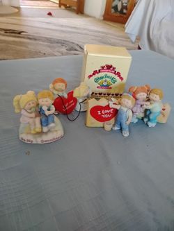 CPK Porcelain Figures Valentine's Set Complete