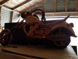 Wooden Motorcycle