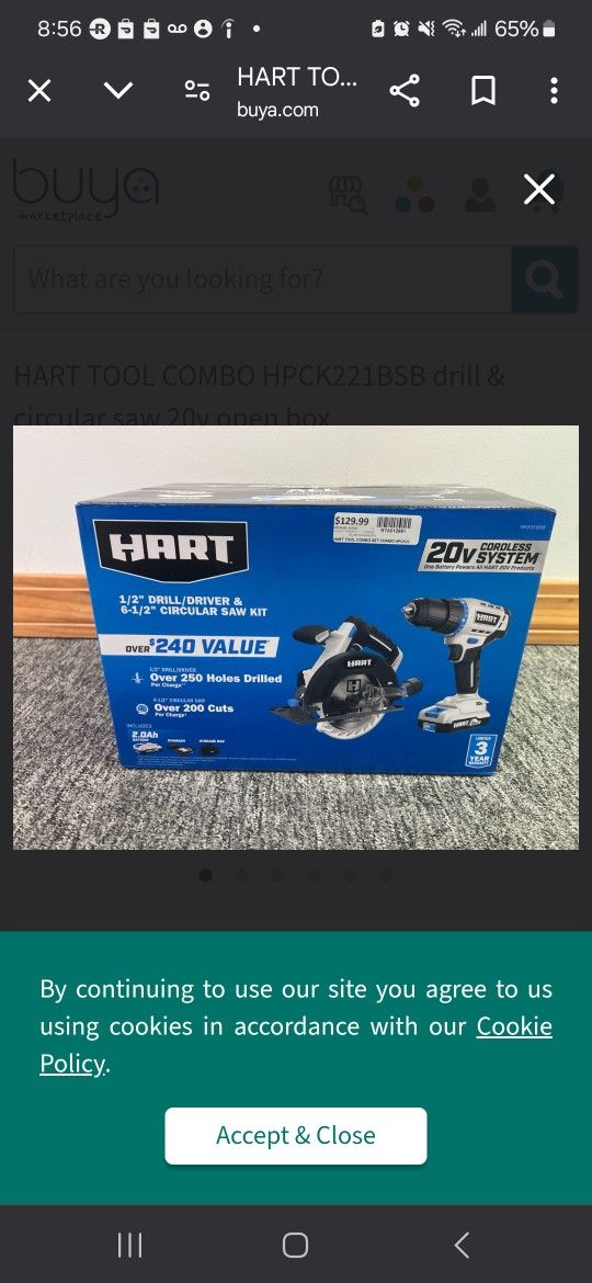 Cordless Drill And Circular Saw