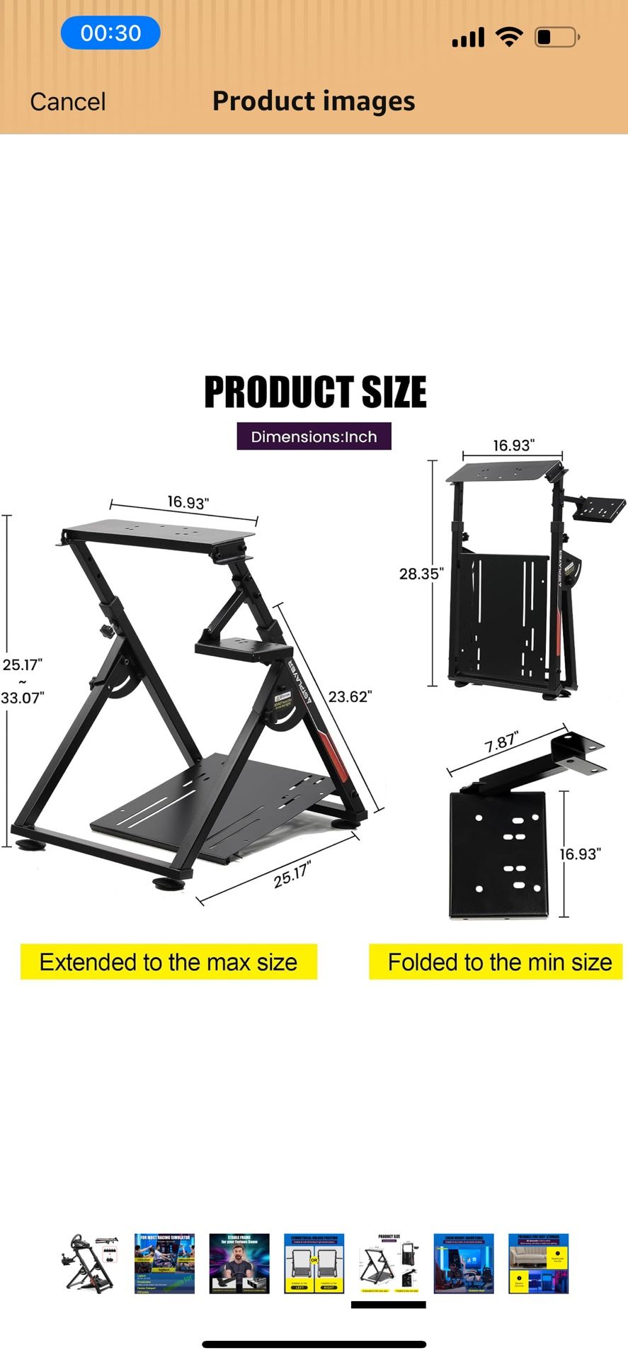 Driving Simulation Stand