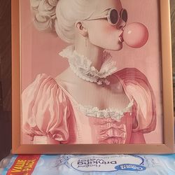 " CHIC " FRAMED VINYL PHOTO.  NICE !