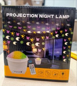 Projection Night Lamp with Remote