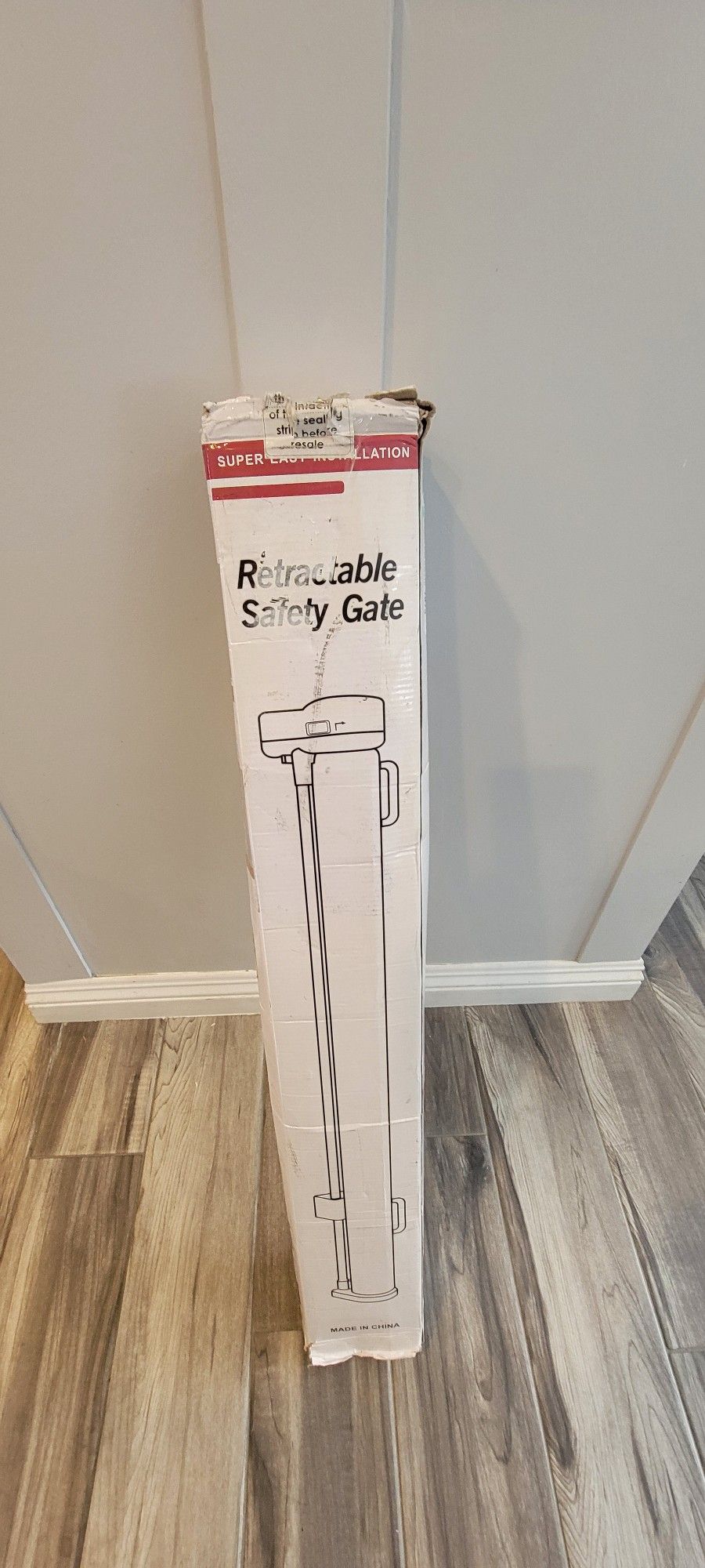 Retractable Baby Gates 80" Wide Retractable Dog Gate