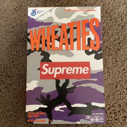 Supreme Wheaties Box Empty 
