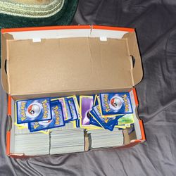 Box Full Of Pokémon 1$ Each Card 50 For 125 Cards