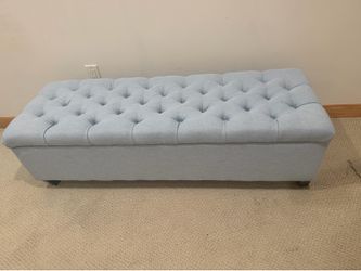 Blue/Gray Bench