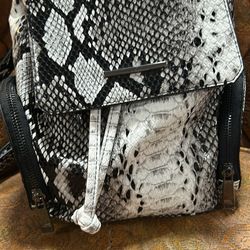 Aldo  Snakeskin Backpack 