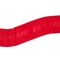 Brand New Red Supreme Polartec Scarf