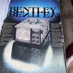 Bentley vintage Portable Tv