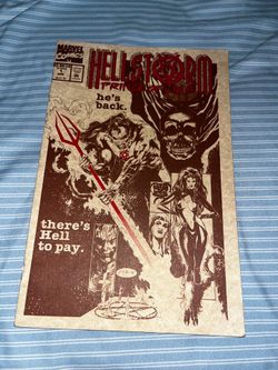 Vintage Marvel Hellstorm Comic