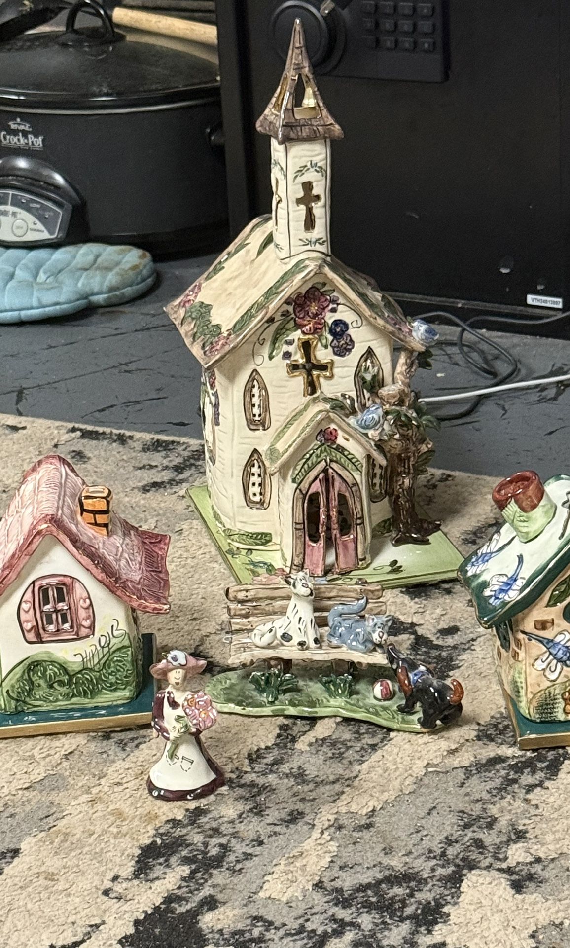 Blue Sky Ceramics 5 Piece Village