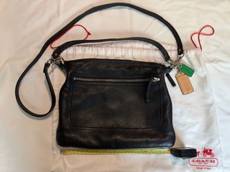 Vintage Coach Purse in black soft leather