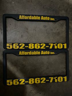 Car Plate Frames