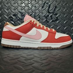 Nike Dunk Low PRM Bacon fb7910-600 size 12.5 women's/11 men's