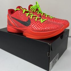 Nike Kobe 6 Protro Reverse Grinch Size 12