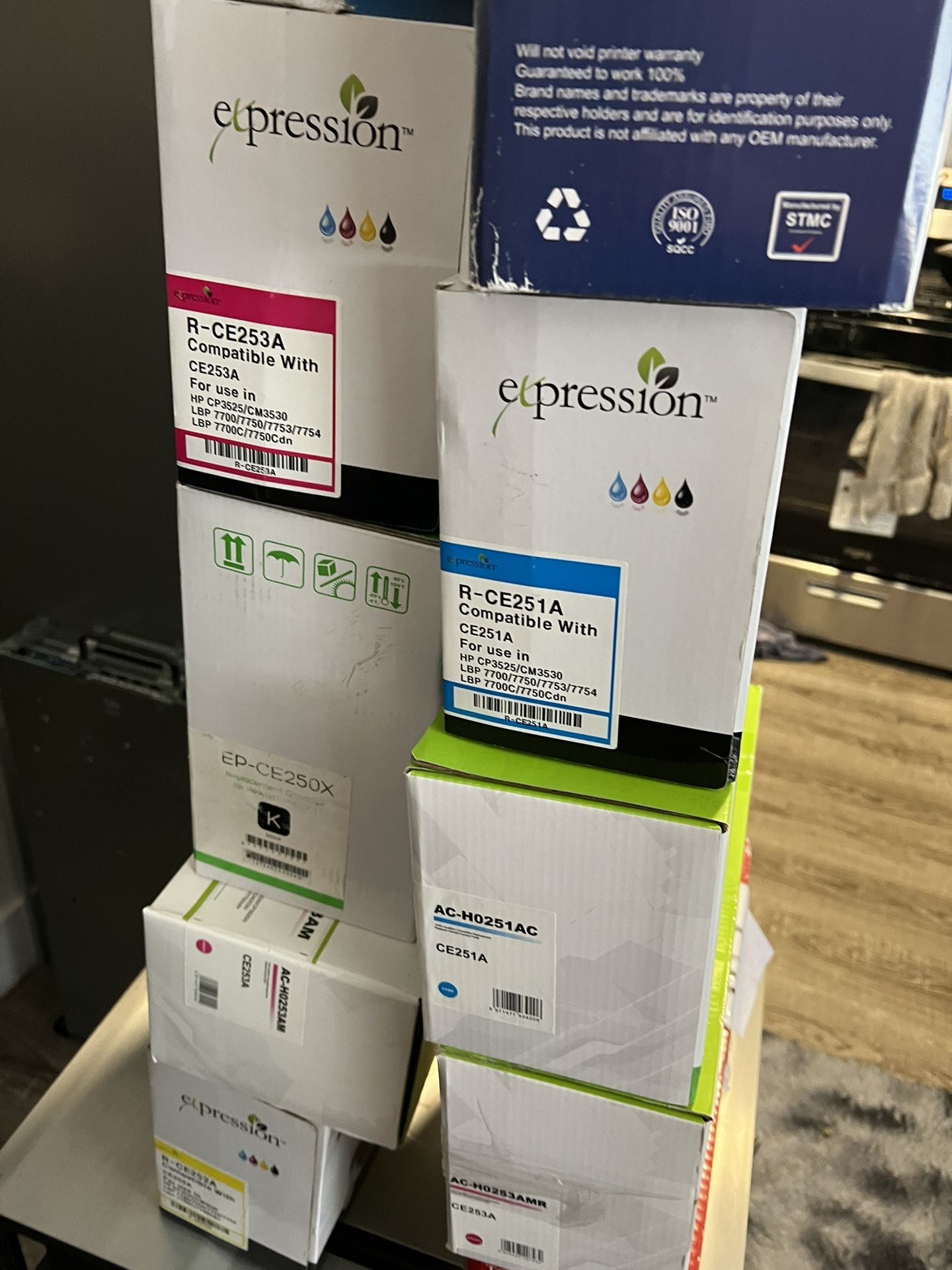 Printer toners, Epson and HP, various models available