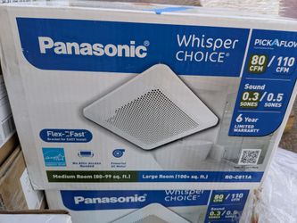 Panasonic WhisperChoice Bathroom Exhaust Fan RG-C811A