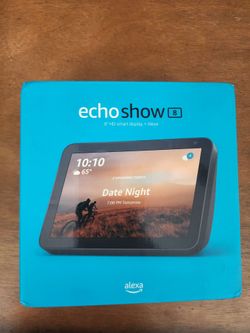 Amazon Echo show 8 charcoal brand new sealed