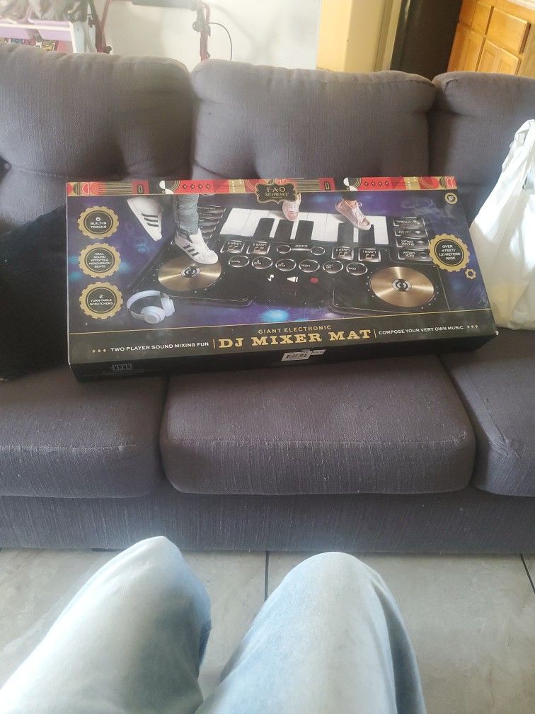Giant Electric DJ Mixer Mat